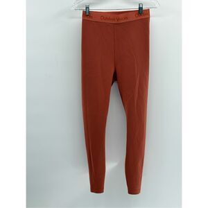 Outdoor Voices Leggings Smooth Women‎ Small Russet Orange High Rise 7/8 Length